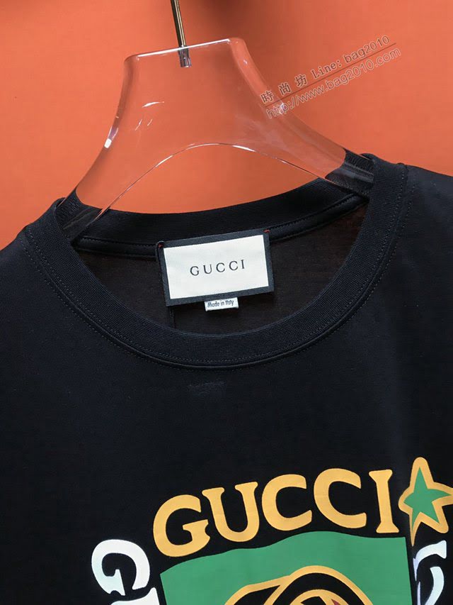 Gucci男T恤 2020新款短袖衣 最高品質 古馳T恤 男女同款  tzy2588